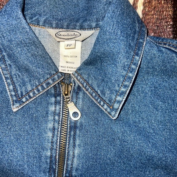 Laced Up Denim Jacket - Picture 4 of 4